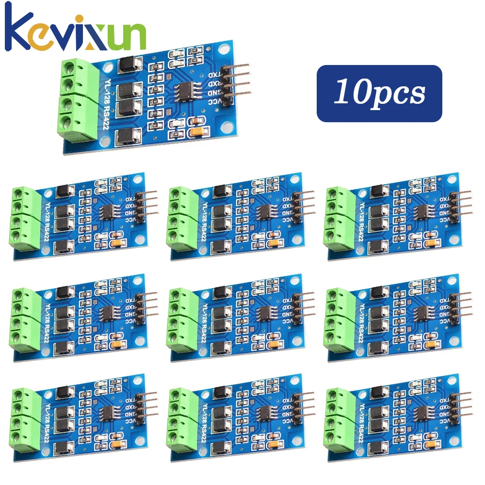 1-10pcs RS422 module transfers between TTL bidirectional signals Full duplex 422 turn microcontroller MAX490 TTL module