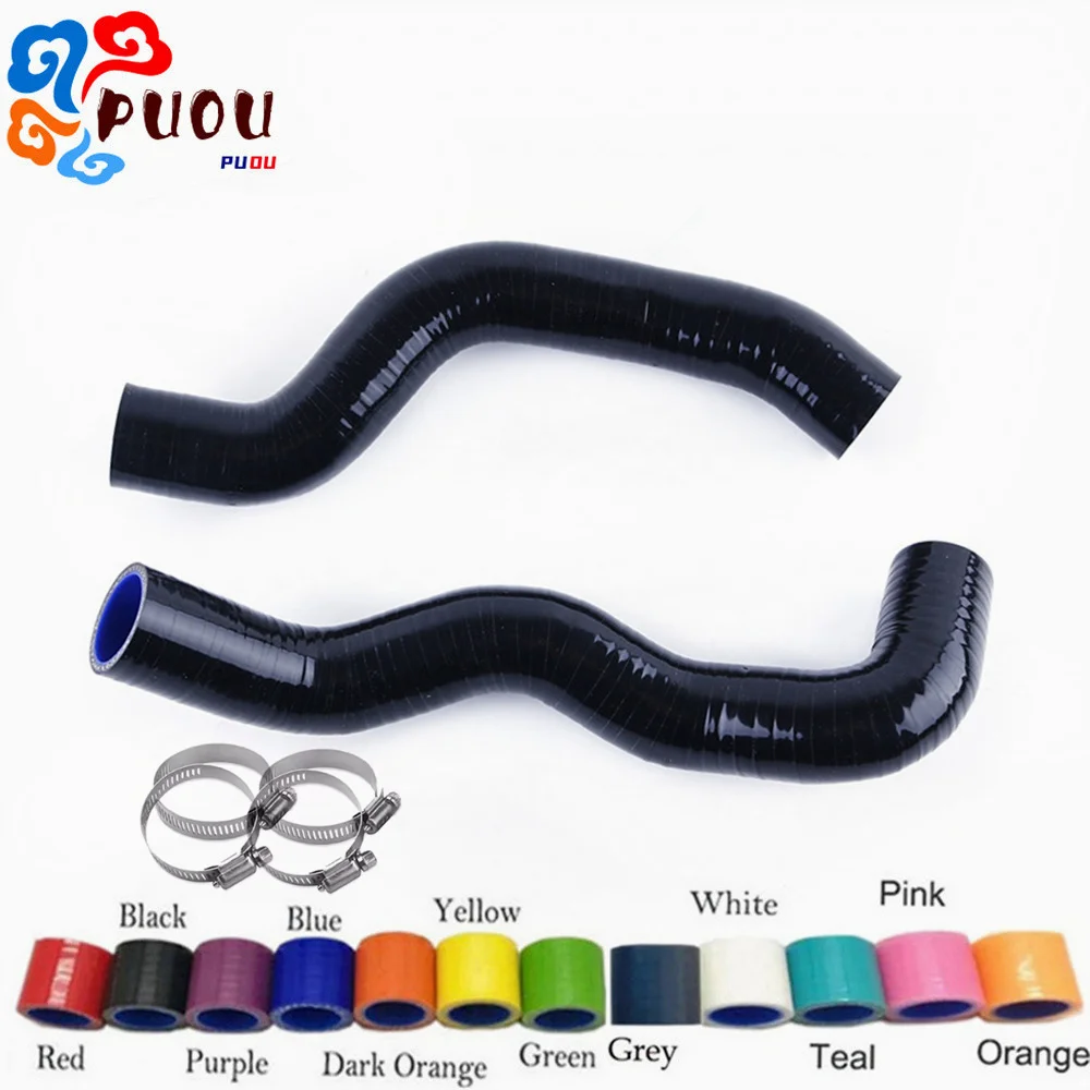 

Комплект из 2 силиконовых патрубков радиатора для Nissan Tiida Versa HR16DE 1.6L 2004-2012