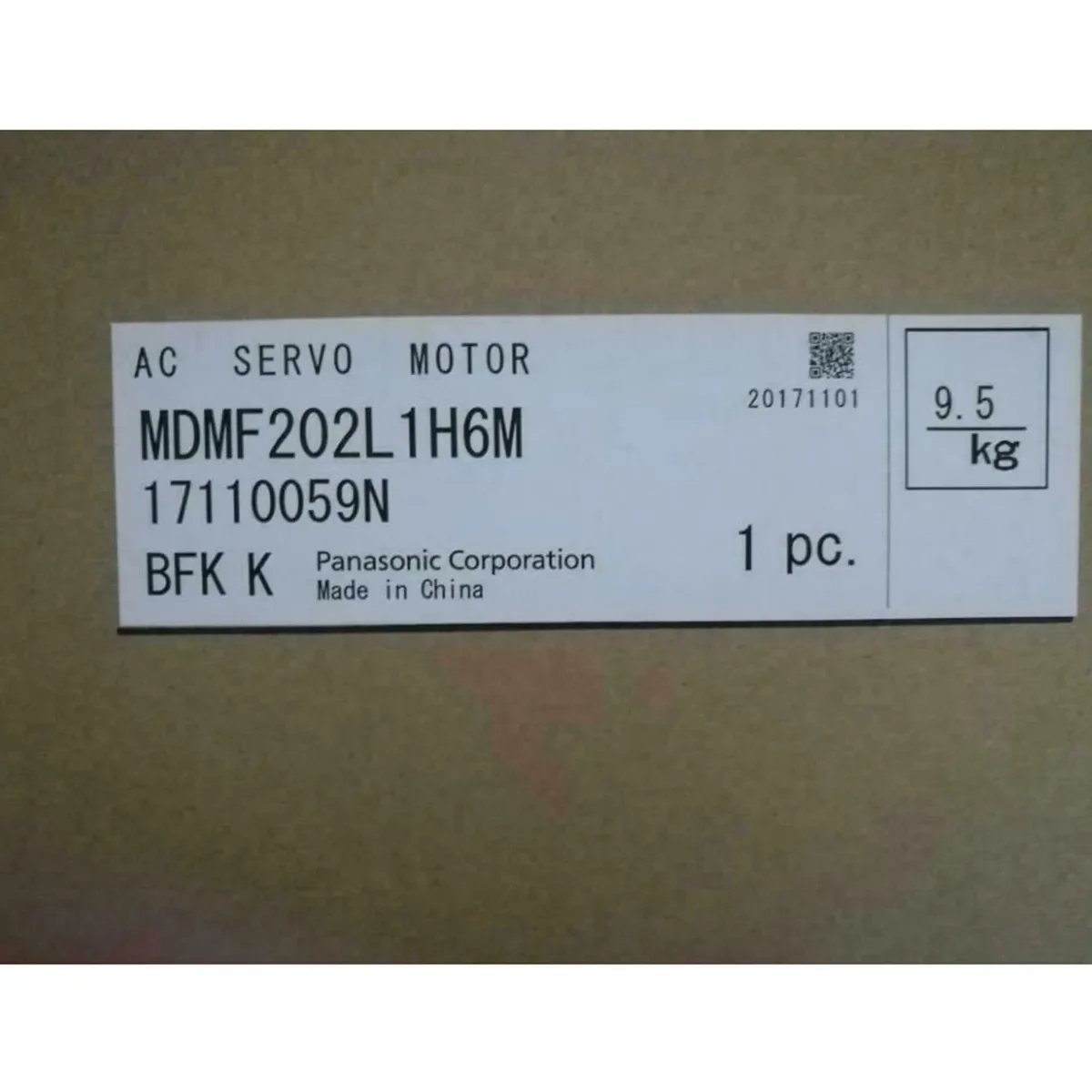 

1pc AC Servo Motor MDMF202L1H6M New In Box Fast Ship