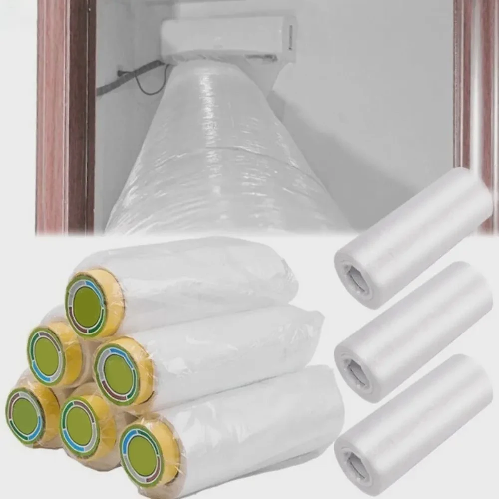 1pc 8/10/15/20M Flexible Air Conditioning Air Duct Bag Cooling Vent Extension Hose For Home Cooling Air Circulation Distribution