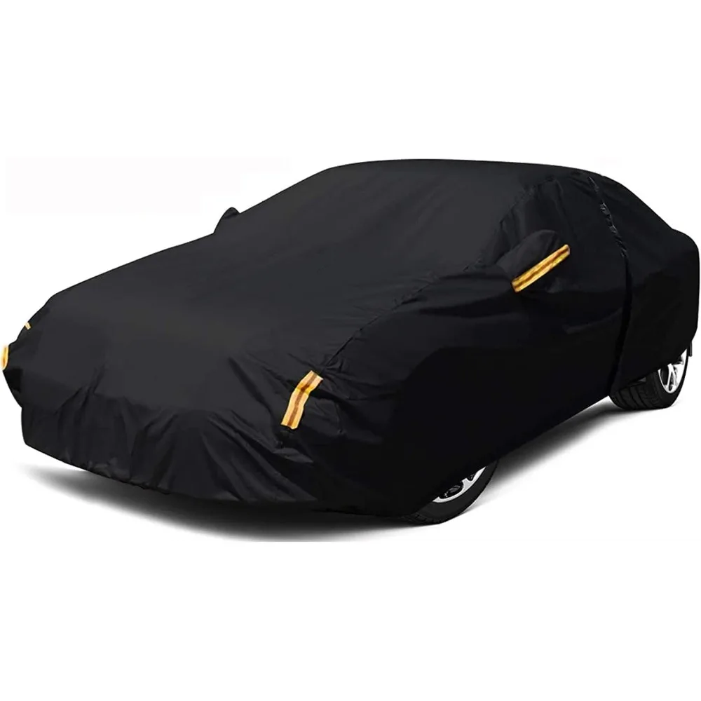 

All-Weather Waterproof Car Cover for Full Vehicle Protection Against Snow, UV, and Wind