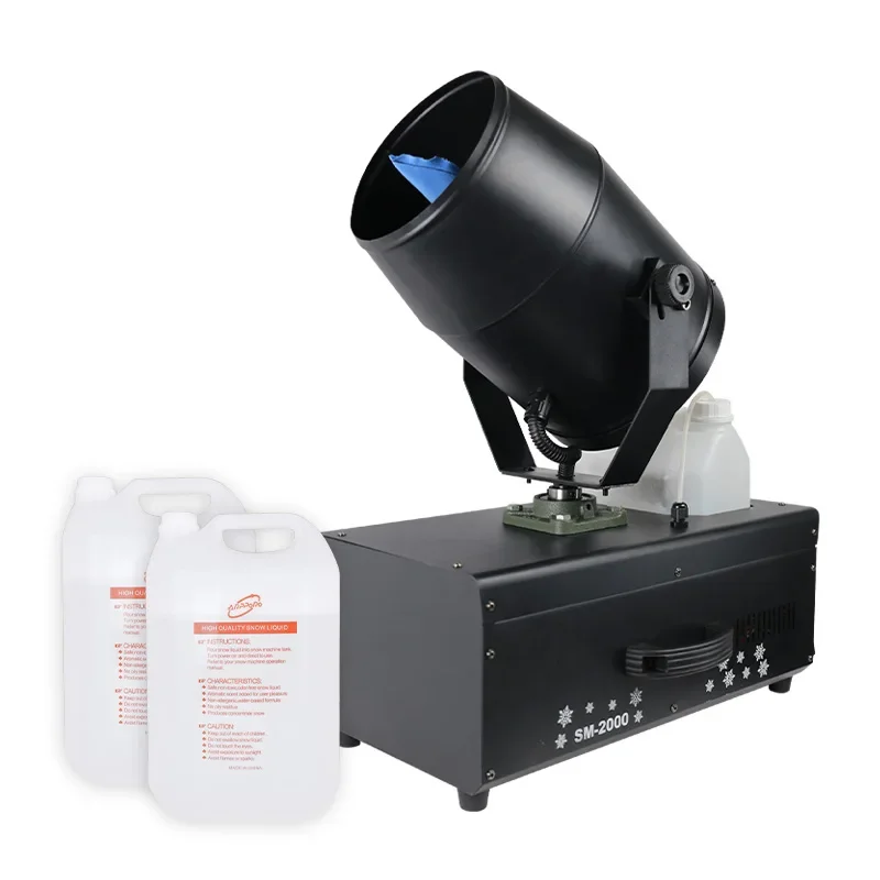 3000W Sneeuwprojector Making Machine Stage Effect Event Kanon Schuim Theater Moving Head Sneeuwmachine voor binnen en buiten