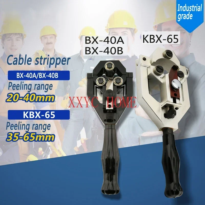 

Multifunctional wire stripper Cable stripper BX-40A/BX-40B/KBX-65 Insulated wire overhead Wire stripper Peeling knife 1pc