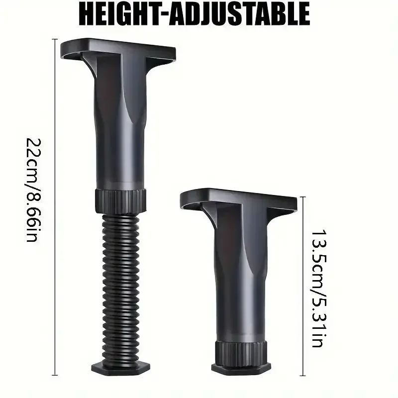 2-16Pack Adjustable Bed Support Legs,5-14 Inch Height Range,Fits King&Queen,Easy Install,Sturdy Support,No Electricity Needed