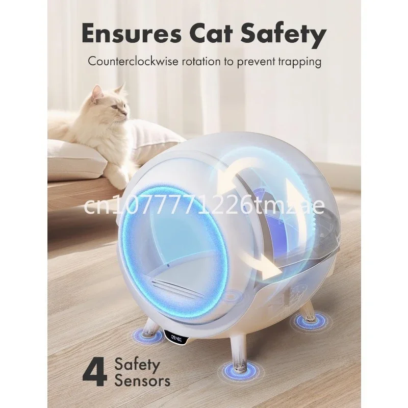 65L+9L large-capacity automatic intelligent self-cleaning cat litter box