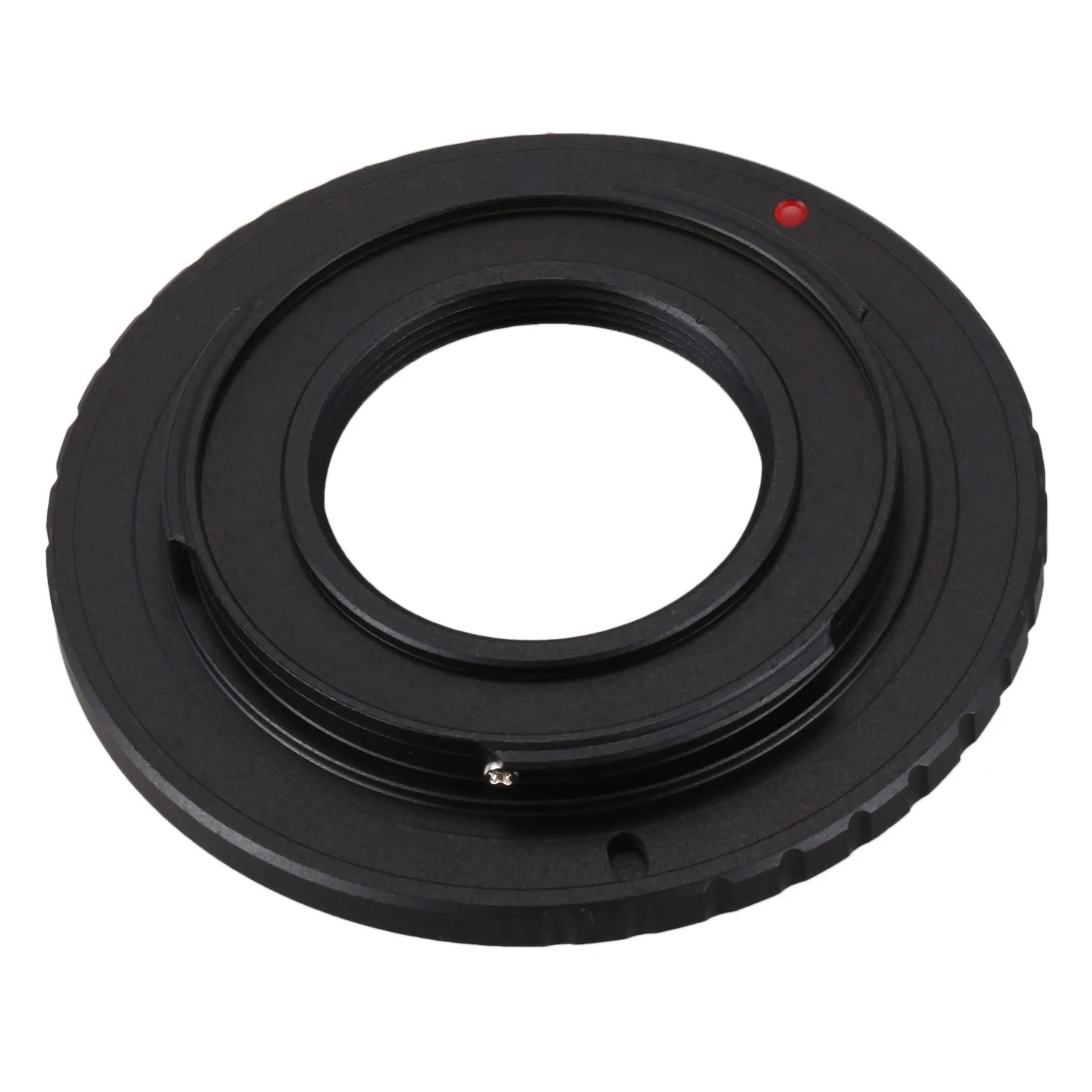 B24B 2 Pcs Camera C Mount Lens Adapter:  1 Pcs For Fujifilm X Mount Fuji X-Pro1 X-E2 X-M1 Camera Adapter Ring C-FX & 1 Pcs For M