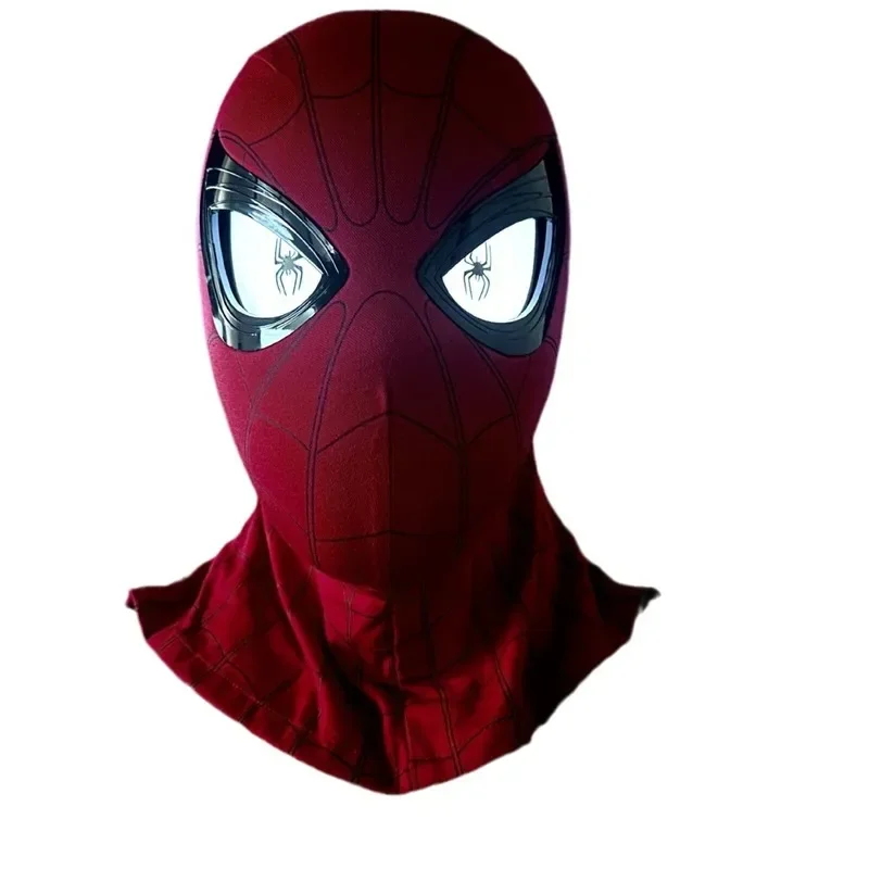 Spider-man：far From Home 1:1 Electronic Mask Ring Remote Control Cosplay Party Headgear Adults Kids Gift Toys