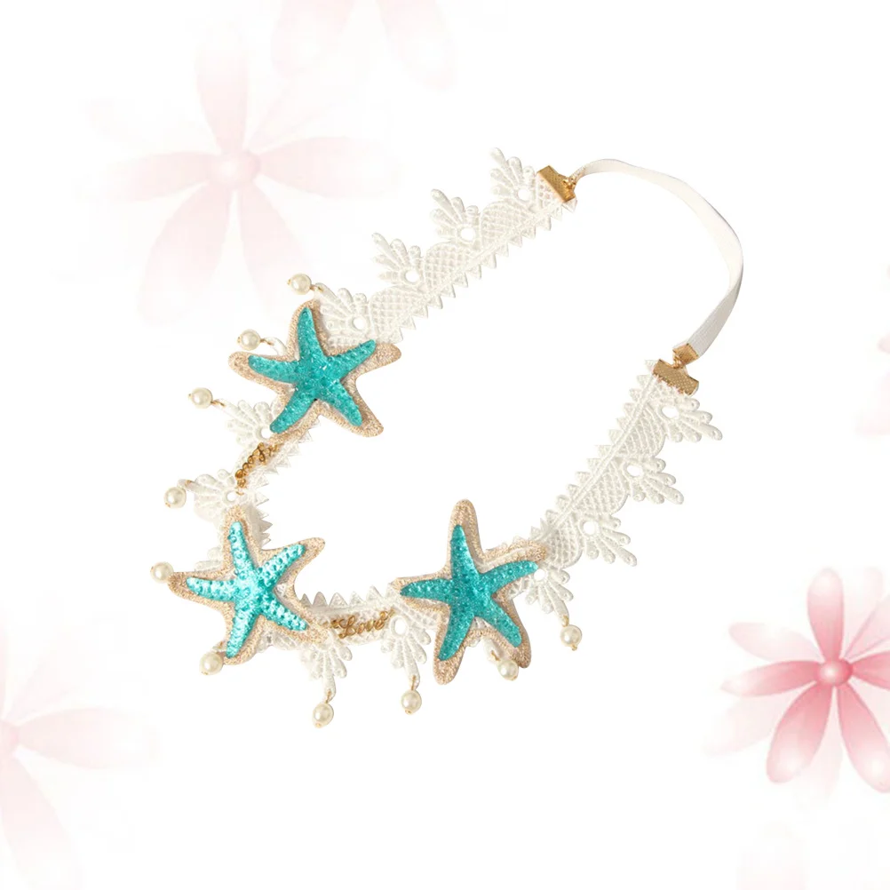 

Pearl Headband Hair Band White Lace Gold Alloy Artificial Pearl Resin Drill Hair Hoop for Festival Party Travel Women Headwear