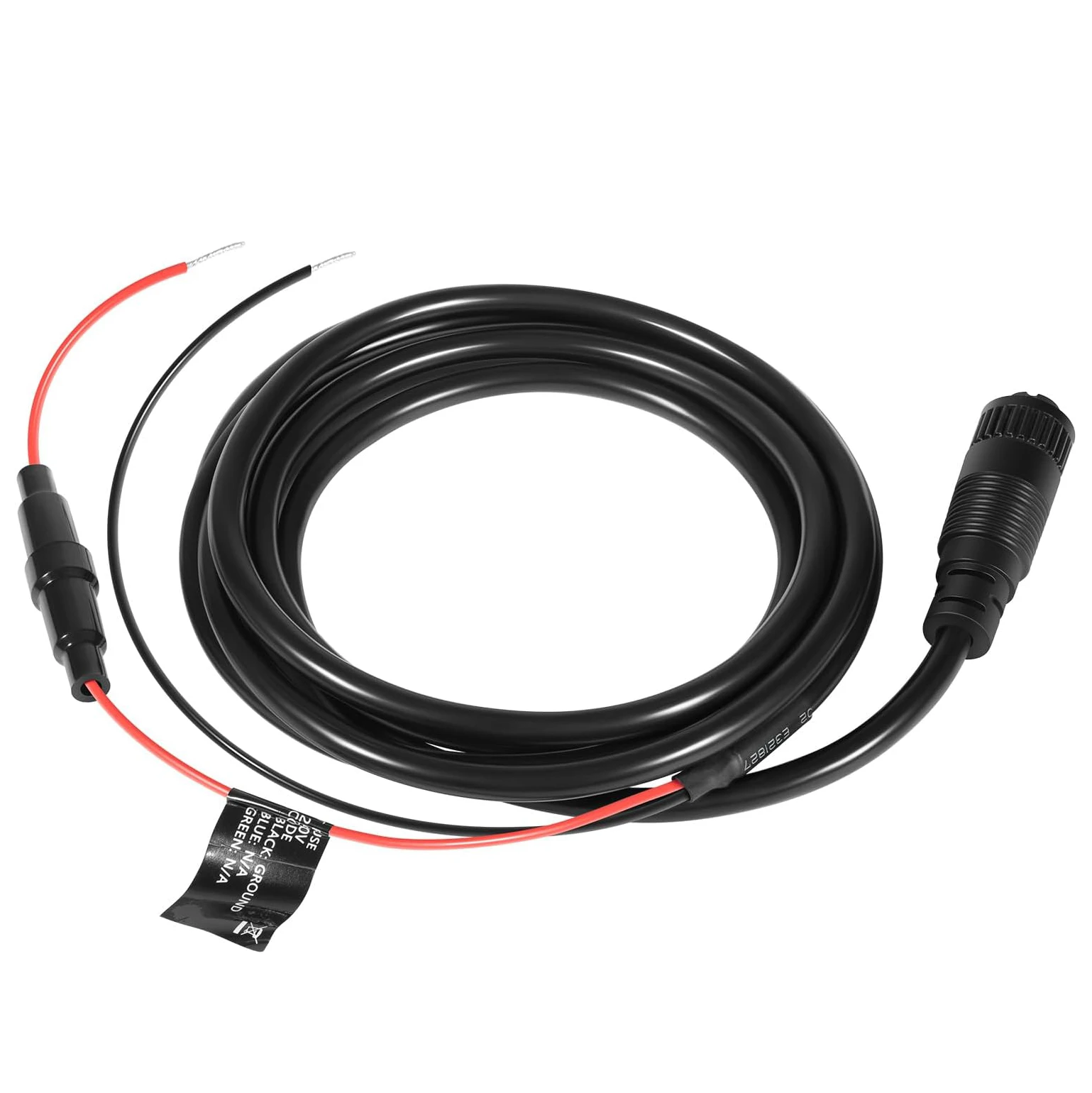 ANX 010-10553-00 Stromkabel, 7-poliges Netzkabel, passend für Garmin GMS 10 Network Port Expander, wasserdicht/stabile Stromversorgung – Detail 1