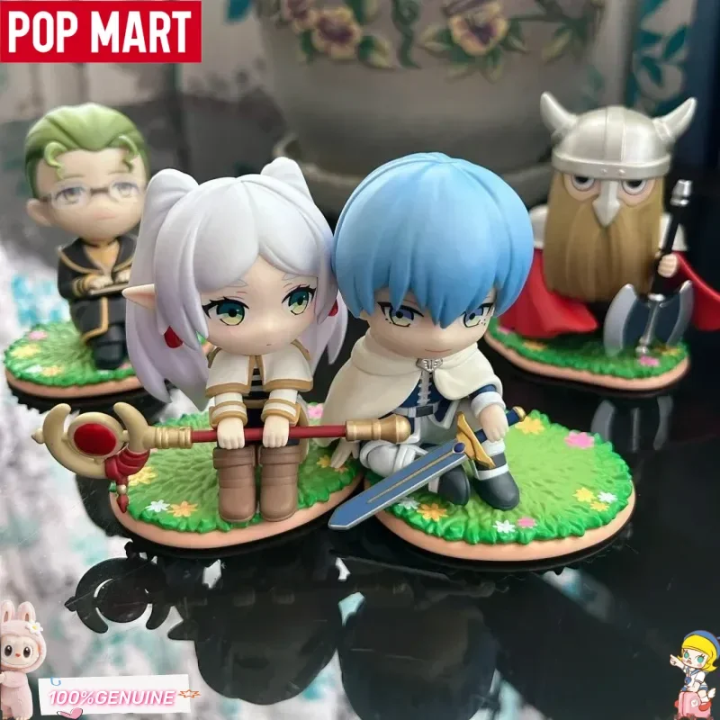 

New POP MART X Gong Beyond Journey'S End Series Blind Box Frieren Himmel Figure Lovely Desktop Decor Anime Collectible Girl Gift