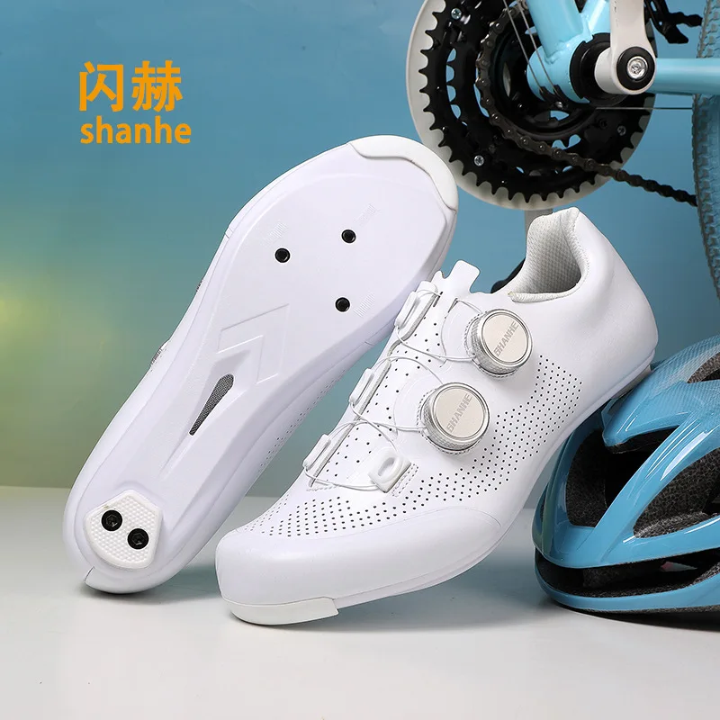 

Road Cycling Shoes Speed Cycling racing Sneaker Men Cleats Shoes Self-Locking Cycling Flat Pedal Shoes Man Bike Outdoor Footwear