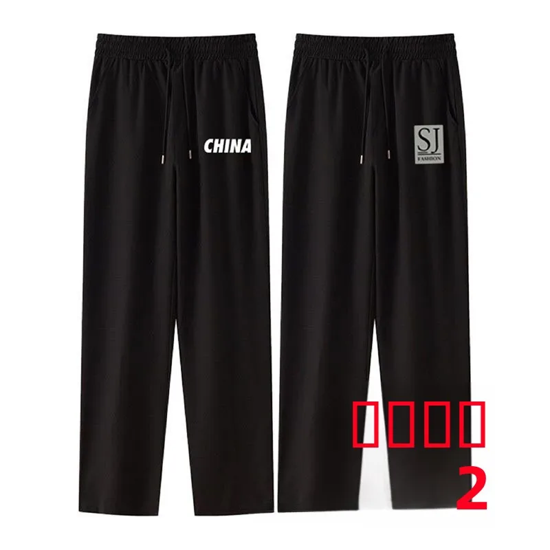 

Мужские повседневные спортивные брюки прямого кроя с принтом, облегающие, легкие, удобные, модные, для весны и осени