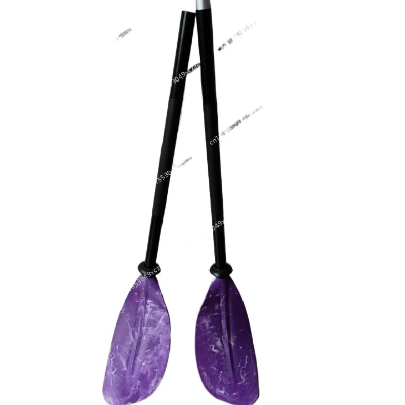 

Paddle aluminum alloy paddle 2.2 meters, black and white, blue ripple, purple ripple, note the color when placing an order