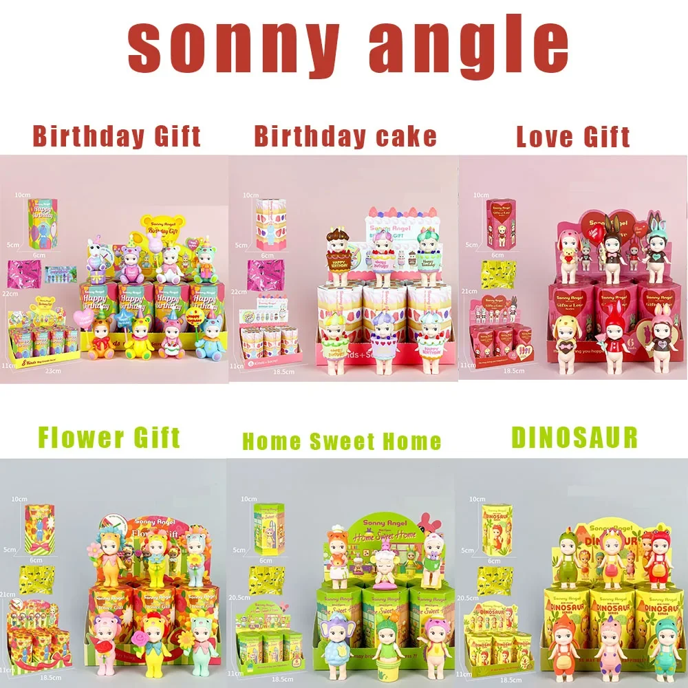 

Sonny Angel Blind Box Anime Figure Harvest Series Cute Doll Car Decor Christmas Gift for Kids Fans Collectors Kawaii Japanese