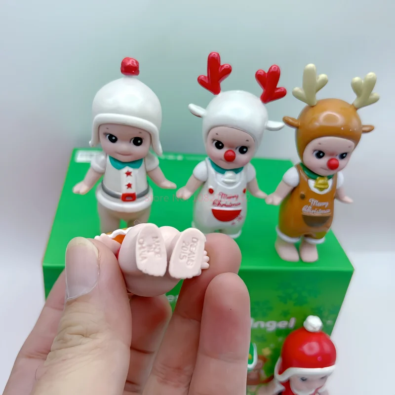 Hot Sonny Angel Hippers Christmas Series Blind Boxes Action Figure Fashion Guess Box Kid Christmas Gift Motherland Edition Toys