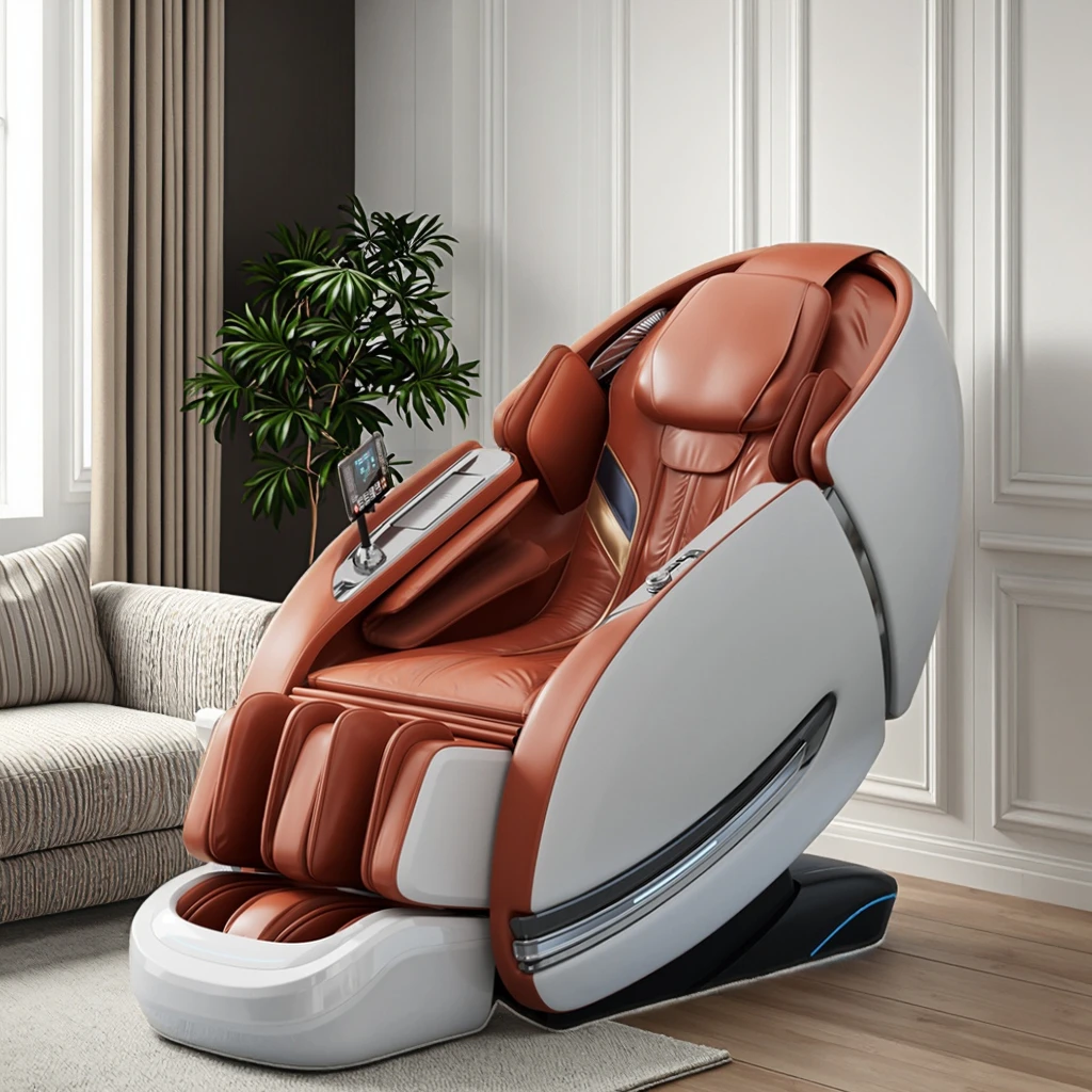 

Цена производителя GUOHENG, массажное кресло для всего тела шиацу, 4d, нулевая гравитационная музыка, массажное кресло для ног