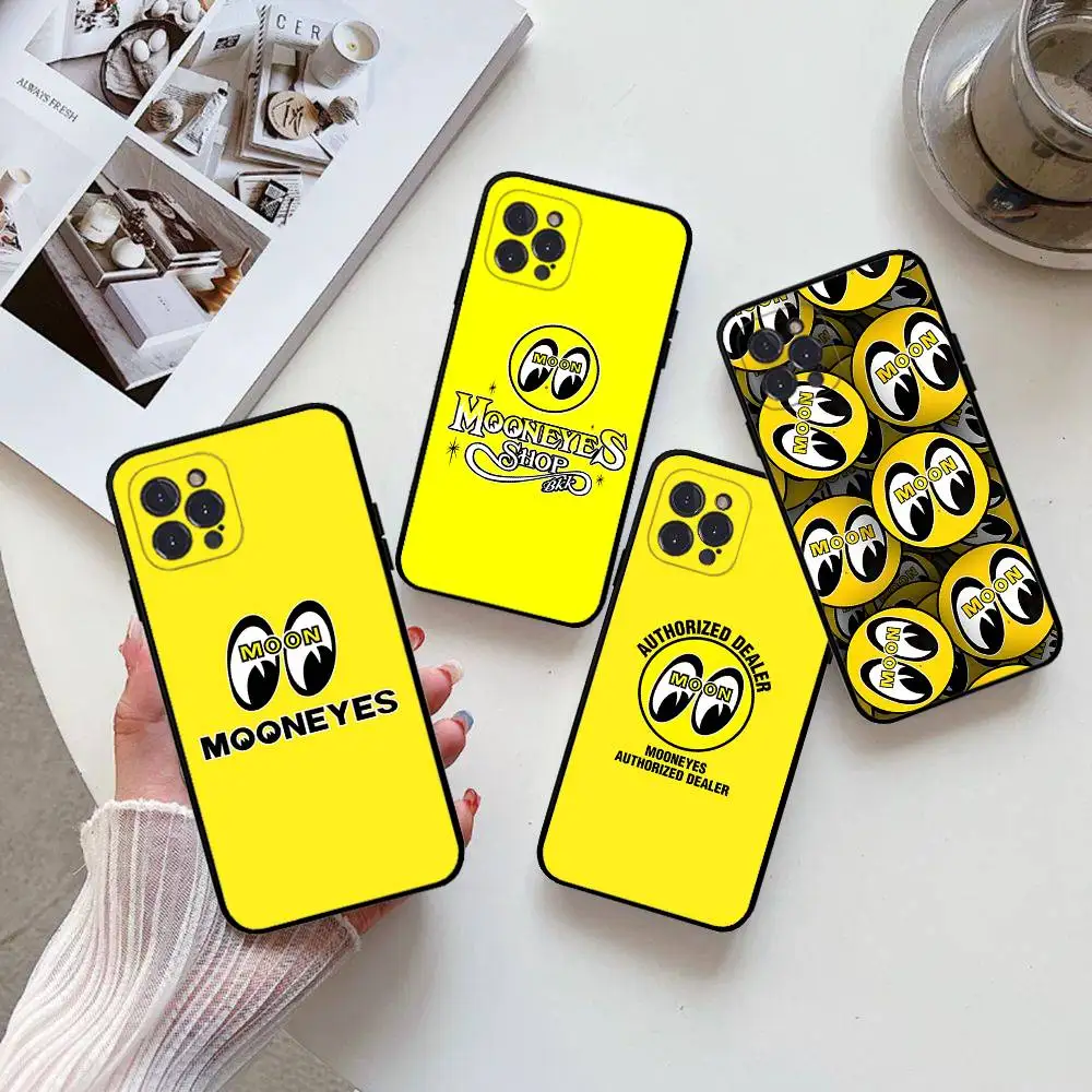 

Mooneyes Print Phone Case For IPhone 17 16 15 Plus X 14 11 12 13 Mini Pro Max Mobile Case