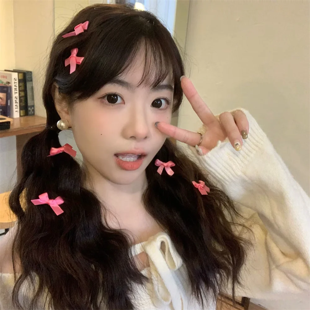 Headwear Sweet And Lovely Hair Clip Hairpin/side Clip Cute Haircard Comfortable To Wear 15g Cute Bangs Clip Hair Accessories