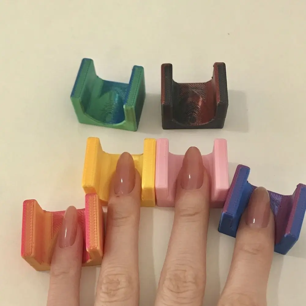 Creative Anti-slip Nail Finger Separator Reusable Anti-dirt Nail Separator Portable 5D Nail DIY Tool Nail Salon Gel Painting