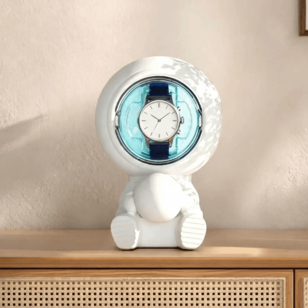 Swinging Automatic Spaceman Watch Winder Delicate Advanced Watch Winding Device Creative Elegant Watch Storage Box Home Use