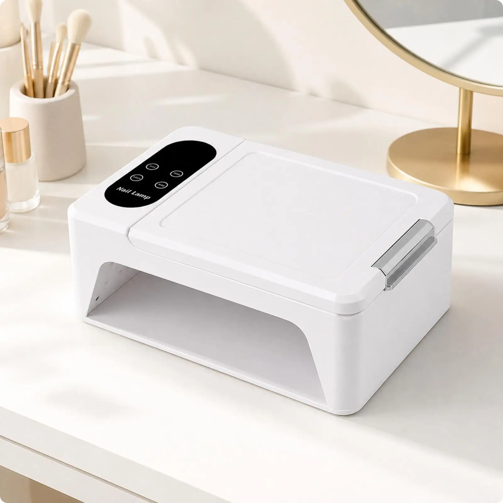 powerful-nail-curing-station-380w-led-lamp-with-flip-cover-rest-and-timer-for-home-nail-art-studio