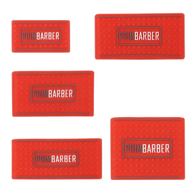 5pcs/set Barber Anti-Slip Rings Trimmer Grip Barber Hair Clipper Grip Rubber Barber Bicycle Grips Hairdressing Decorative Rings