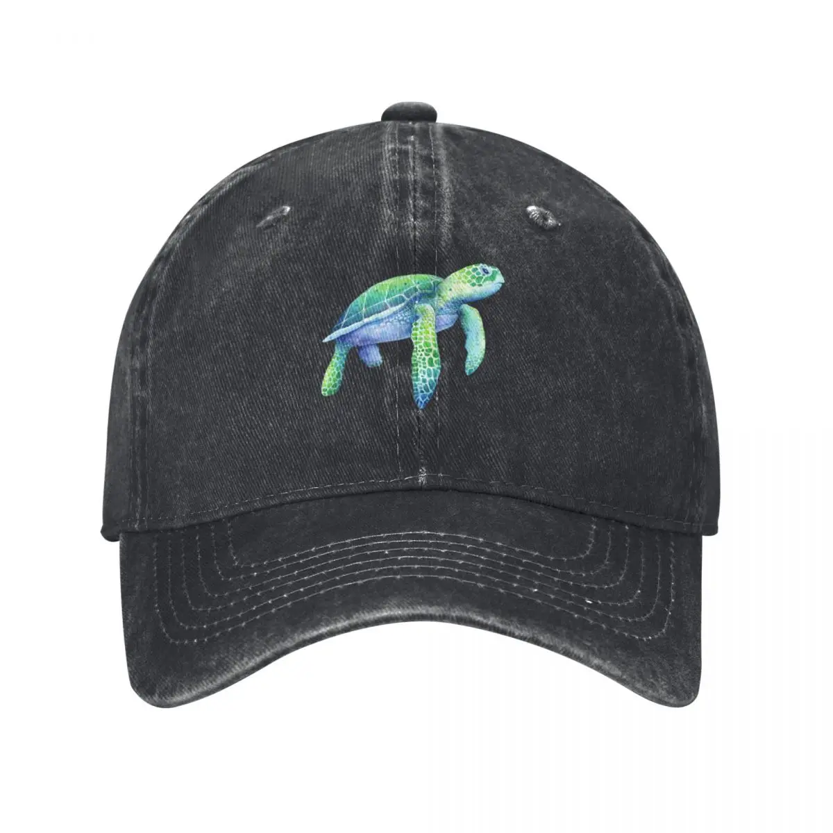 

Green Sea Turtle Baseball Cap Luxury man cap hats for men hats on offer Beach Bag Caps For Women Men's