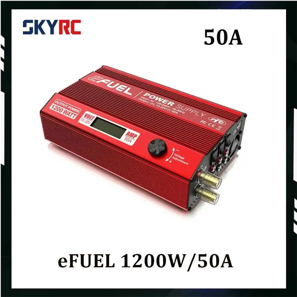 SKYRC eFUEL 1200W/50A Gereglementeerde Voeding 100-240V voor RC Helicopter Batterijlader