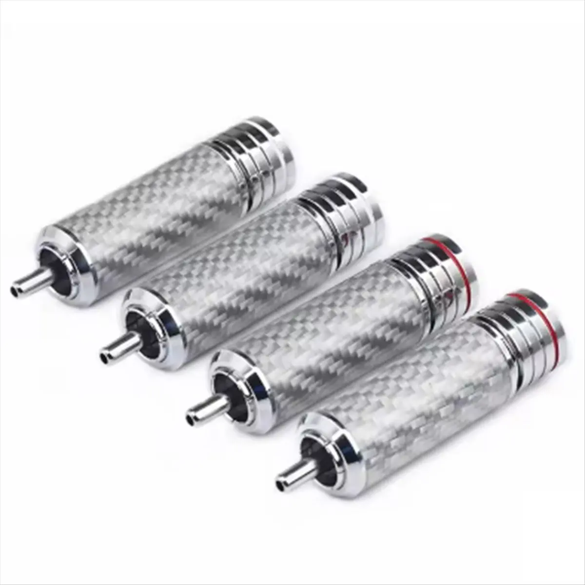 ABGN Fever Carbon Fiber -Plated Plug Large Aperture DIY Welding Signal Line Audio Line Terminal