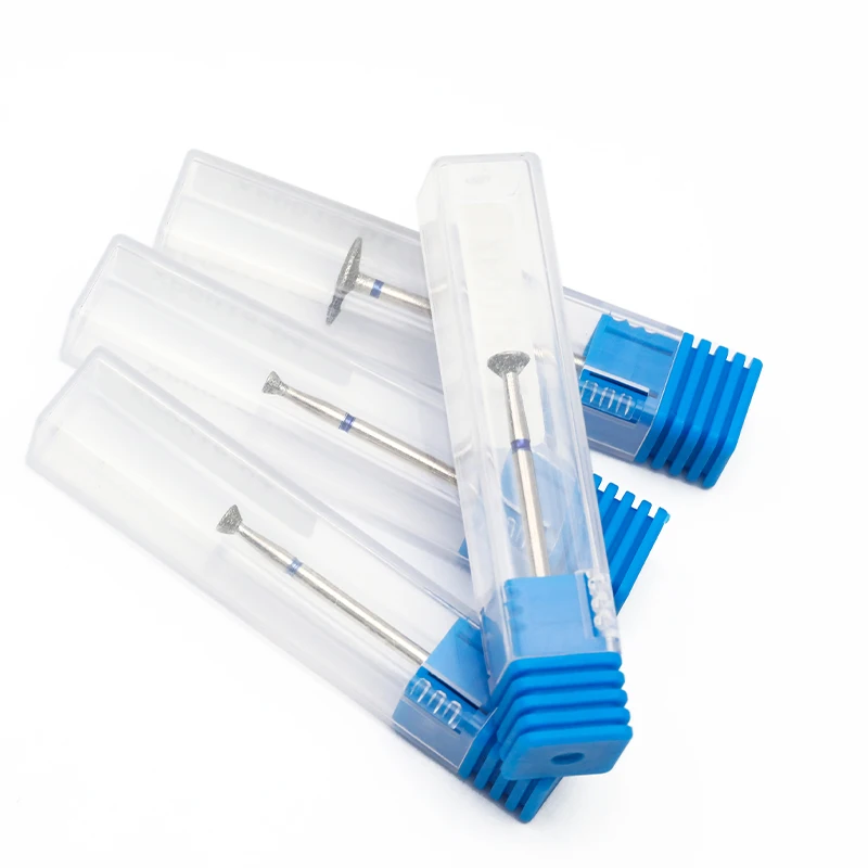 كربيد قاطعة المطحنة مانيكير مسمار لقمة ثقب ملفات الأظافر الكهربائية الأزرق طحن بت المطاحن القاطع مسمار أدوات الرسم اكسسوارات ﻿