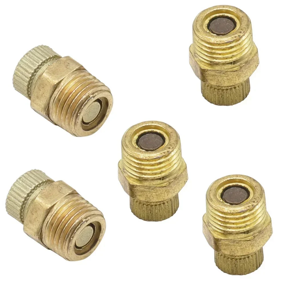 5pcs Silent Air Compressor Drain Valve Screw For Small Air Pump Compressor Accessories Pneumatic Parts