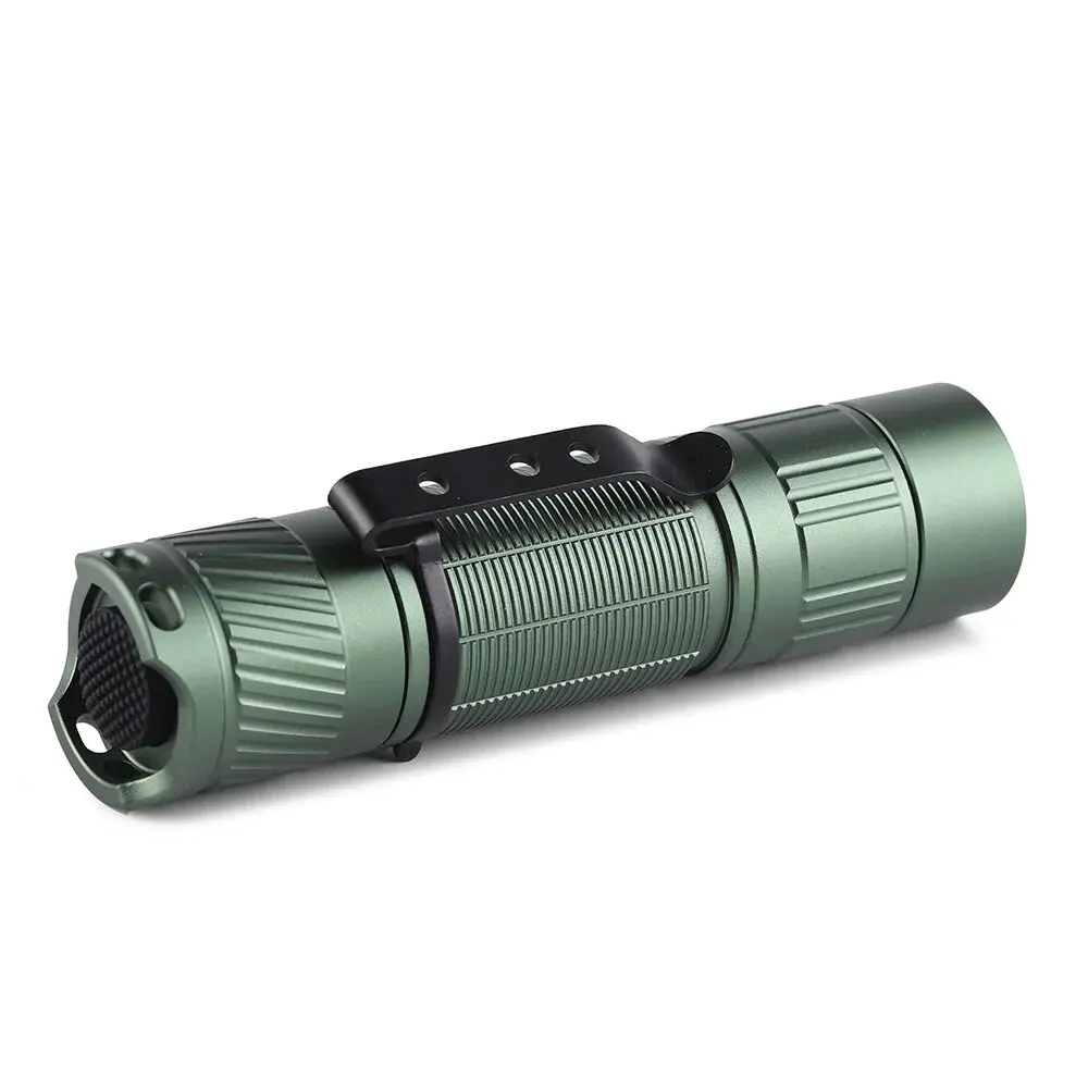 Green Convoy T5 Flashlight with XPG2 Led High CRI AA 14500 Torch Mini Flash Light 60deg TIR Lens Work Light Latarka