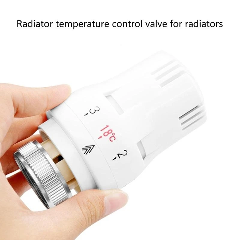 Valvole controllo termostatico verticale R1WA per radiatori Regolazione della temperatura ABS