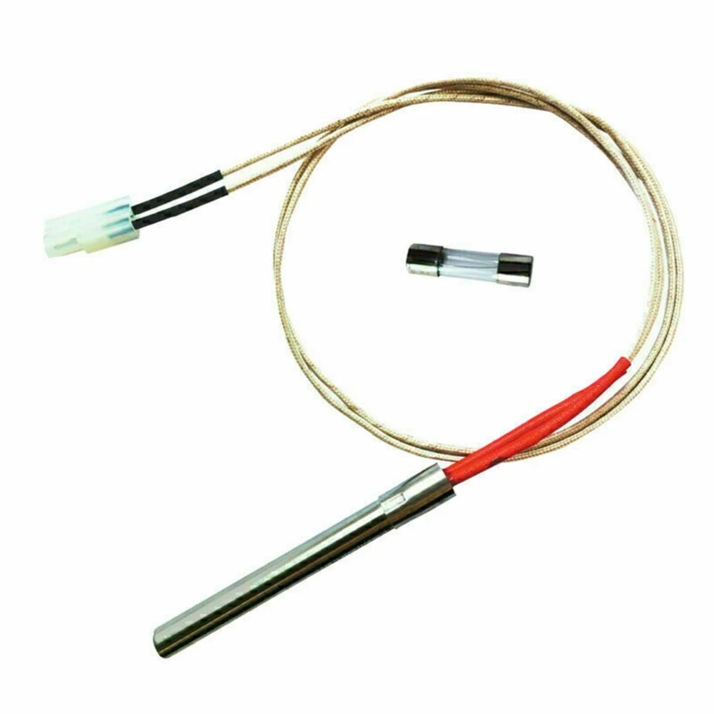 

BBQ Igniter Fireplace Heating Tube 120V Ignition Rod Easy Installation Efficient Ignition For BBQ For Fireplace