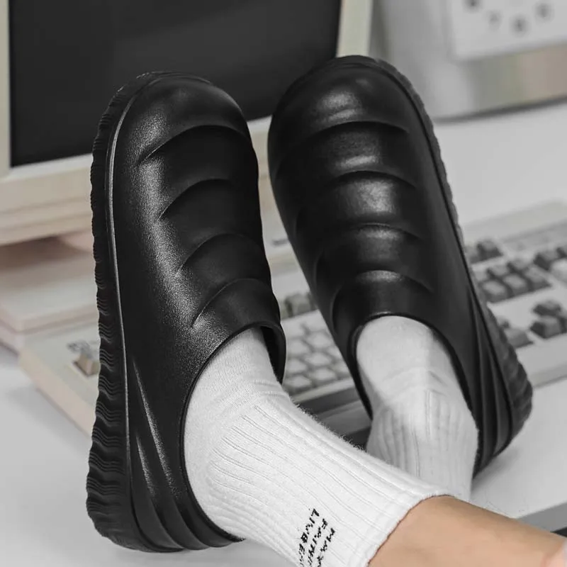 

Summer Chef Shoes Anti Slip and Oil Proof Work Shoes Lazy Slippers Casual Trendy Slippers One Step Fashion Shoes Sports Shoes