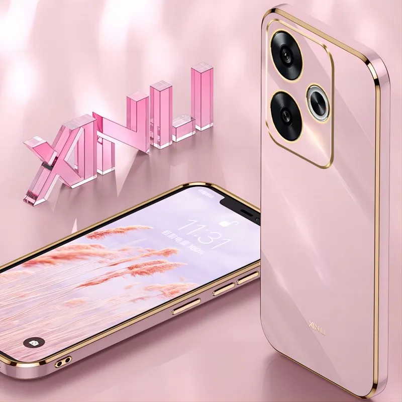 For Redmi K60 K70 pro k40s Note12 Case Cover For Xiaomi Poco F6 F5 pro High Quality TPU Anti-fingerprint Protection Case Cover