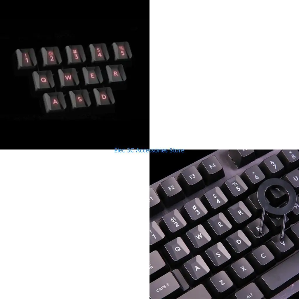 

Y51A для G413 G613 G910 G810 G310 Механическая игровая клавиатура, черный колпачок, 12 шт.