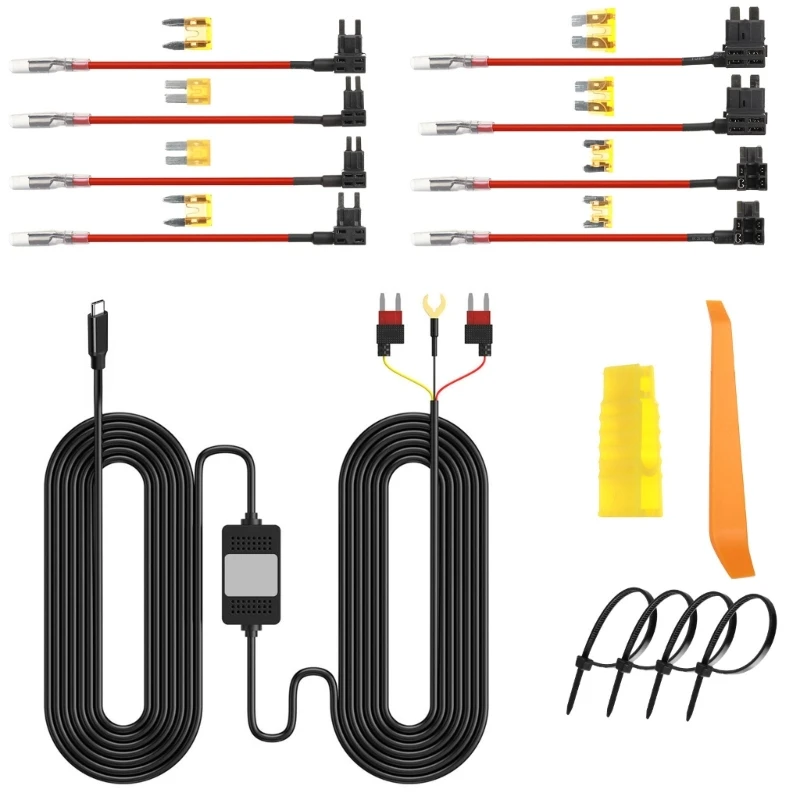 طقم الأركان الصلبة المتانة لتسجيل DashCam المستمر في جميع الظروف K1KF
