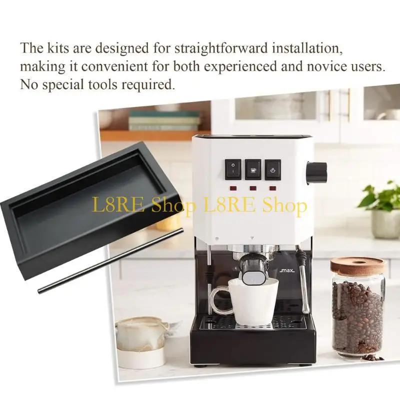 L8RE 높은 추출 교체 커피 머신 드립 트레이 고온 저항성 에스프레소 커피 메이커 부품 액세서리
