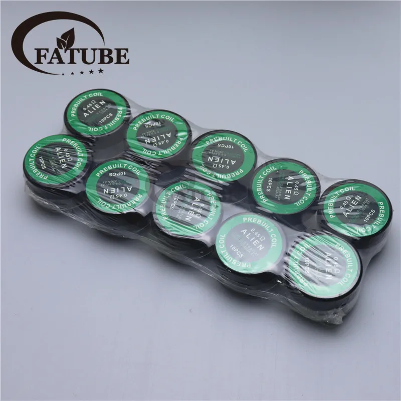 FATUBE Cable calefactor en forma de rollo para equipo de calefacción 10 unids/caja Quad Tiger Mix trenzado plano mezcla retorcida alienígena