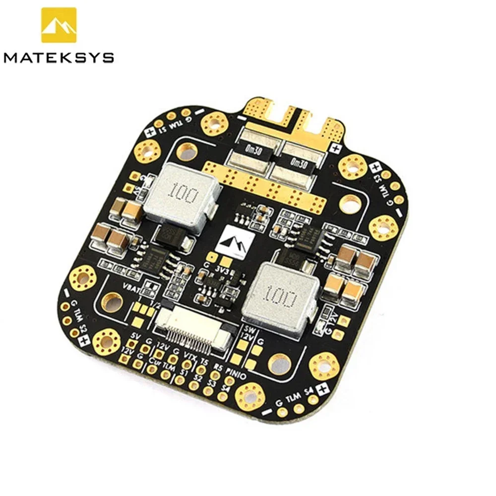 Systemy Matek XCLASS FCHUB-12S PDB pokładzie 5V i 12V wyjście w/czujnik prądu 3-12S lipo dla zdalnie sterowanych modeli część zamienna DIY Accs