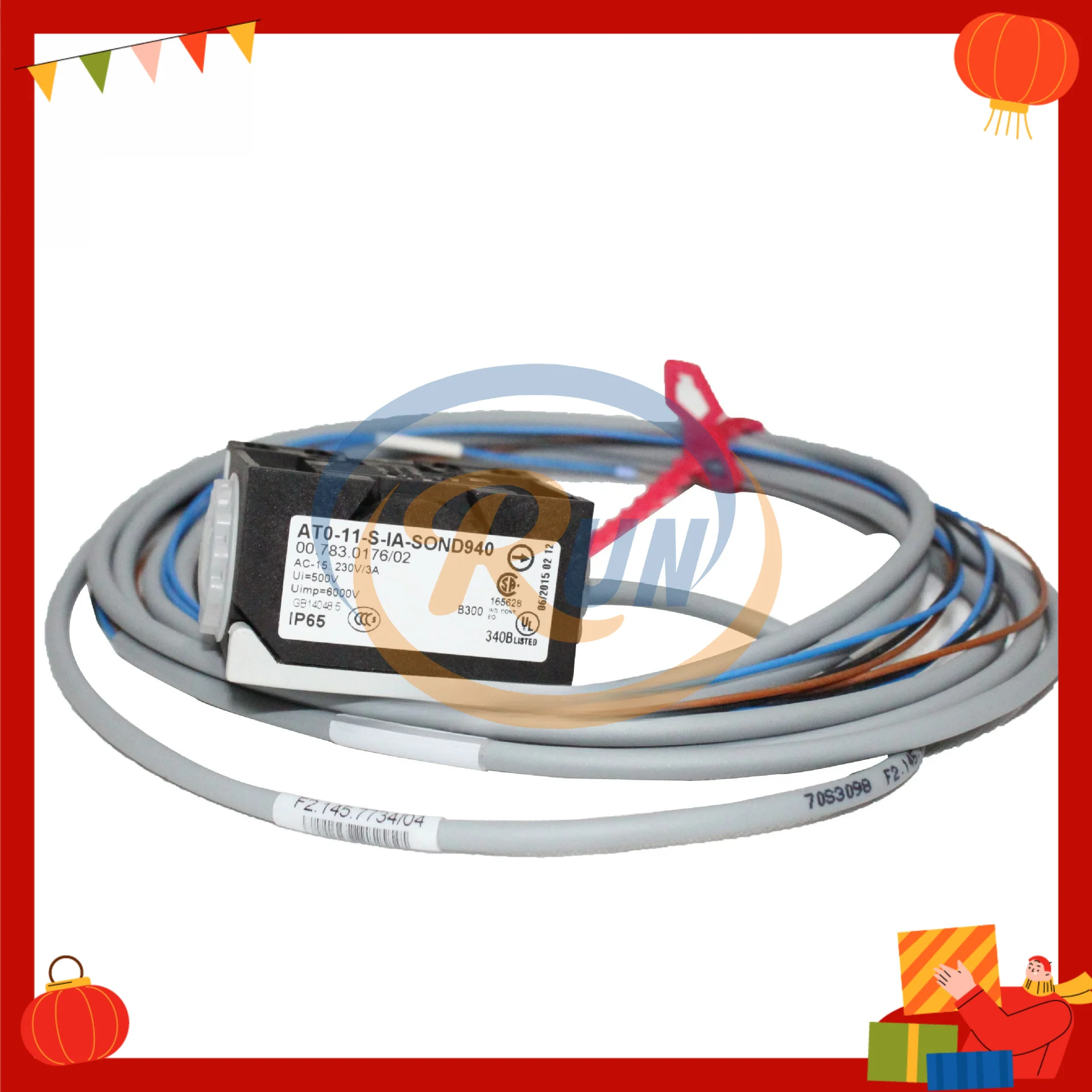 Heidelberg with Wire Switch 00.783.0176 00.783.0176/02 Heidelberg Limit Switch Printing Parts