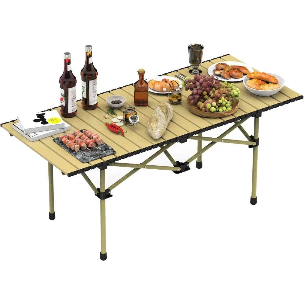 

Camping Table Foldable Table, Portable Camp Table for Outdoor,Folding Camping Table with Carry Bag, Lightweight Upgraded Carbon