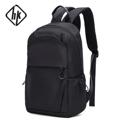 HcanKcan-Mini Mochila pequeña para hombre, bolso escolar portátil para viaje de trabajo, a la moda, para deportes al aire libre