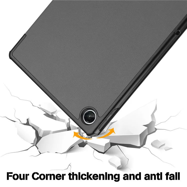 Folio-Hülle für Lenovo Tab M10 3rd Gen 10.1 2022, dreifach faltbare Smart Cover mit automatischer Schlaf-/Wachfunktion, mehrere Farben – Detail 8