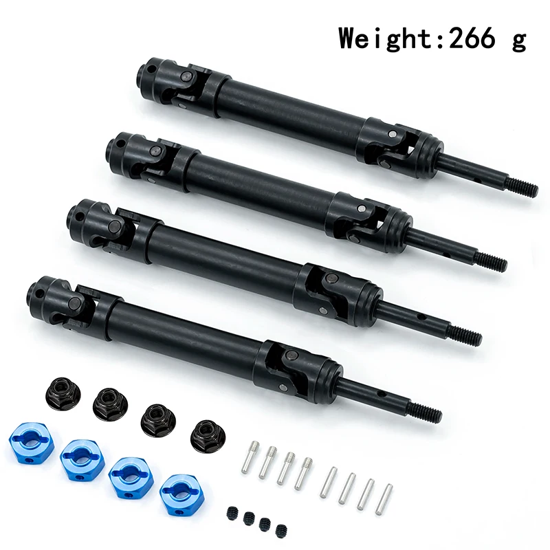 

1 Set CVD Drive Shafts Harden 45# Steel Upgrade Parts for RC Truck Car Slash Rustler Stampede 4x4 6851 6852