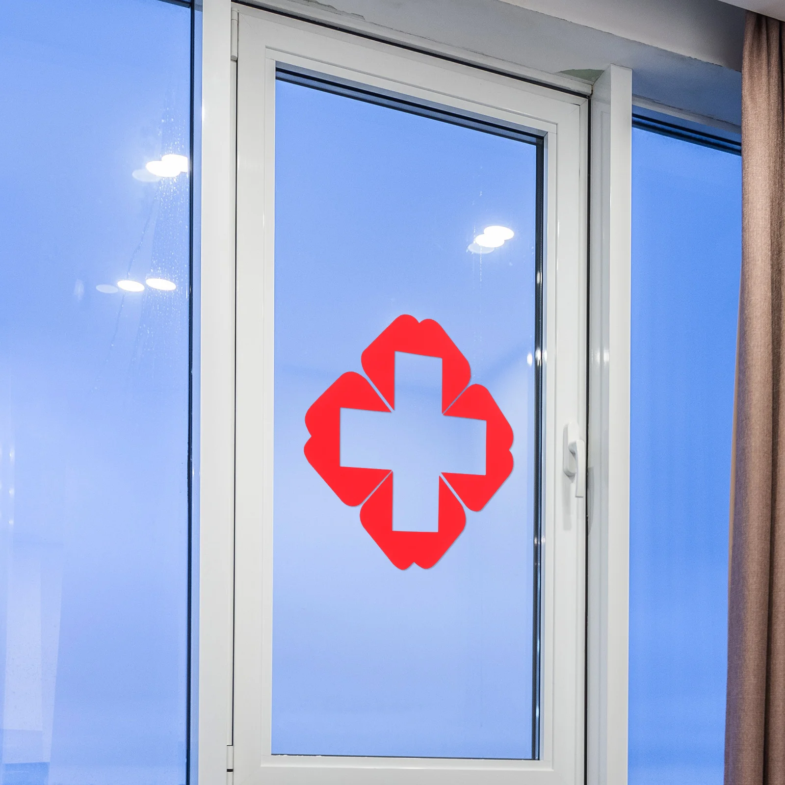 

Stickers Hospital Clinic Ambulance PVC Material Self Adhesive Small Wall Decor Emergency Symbols First Aid