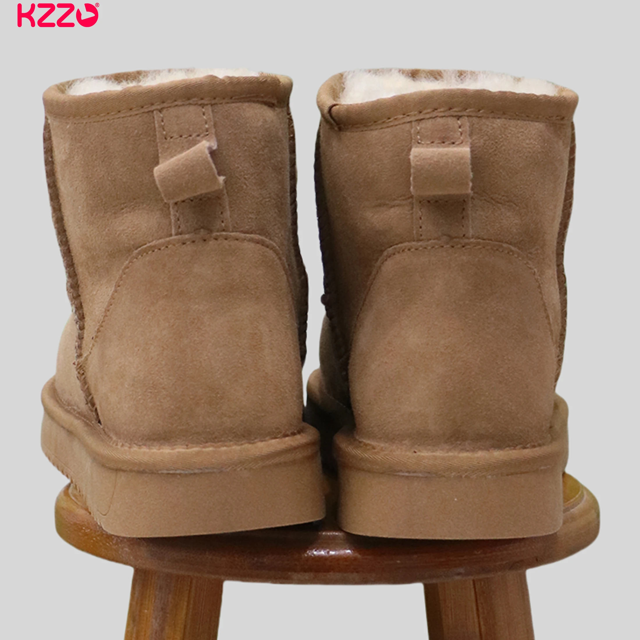 Botas de Neve Femininas KZZO A - Snow Boot Fur Lined avaliação e preço