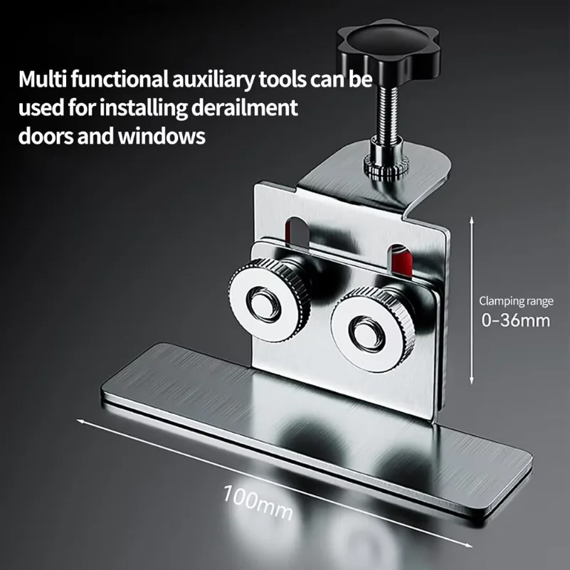 New Cabinets Frame Jig Woodworking Cabinet Door Mounting Positioner Adjustable Stainless Steel Cabinet Door Mounting Clamp