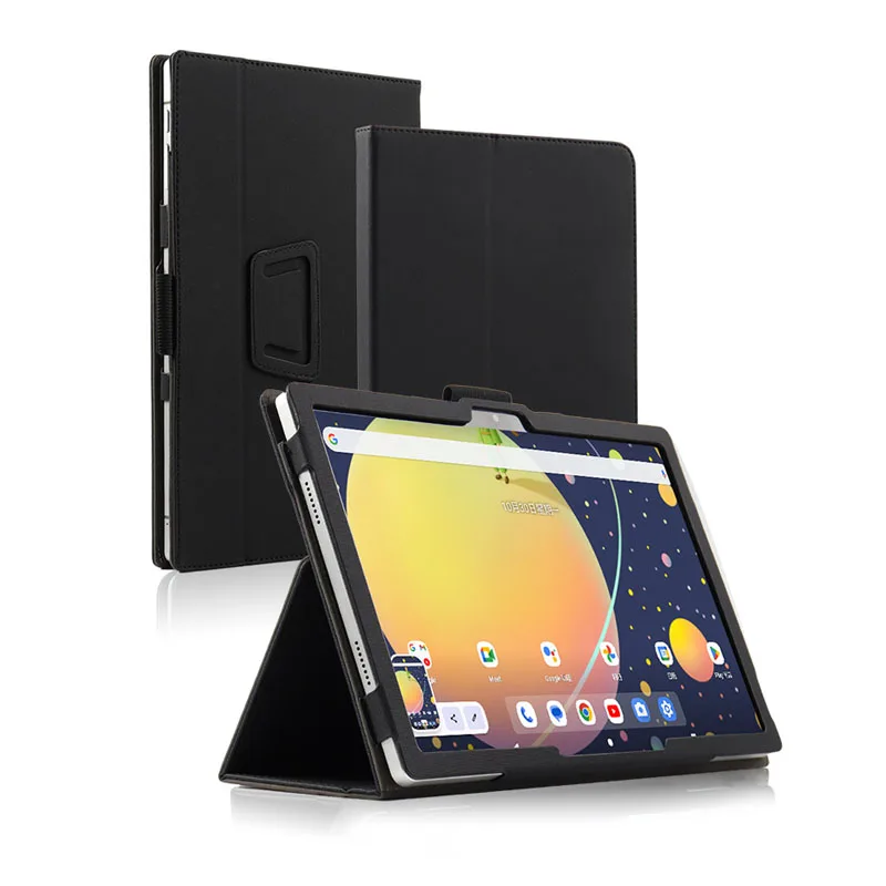 Business Leather Case For Teclast T45HD T45 HD 10.5 Inch Tablet PC PU Cover with Hand Holder Grip Shell